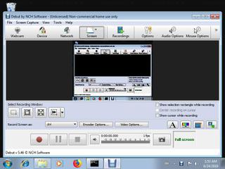 Screenshot from the sandbox