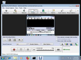 Screenshot from the sandbox