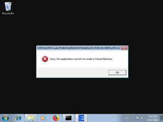 Screenshot from the sandbox