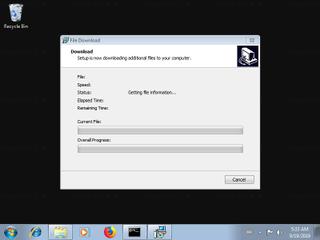 Screenshot from the sandbox