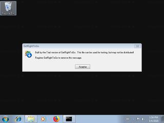 Screenshot from the sandbox