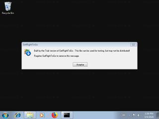 Screenshot from the sandbox