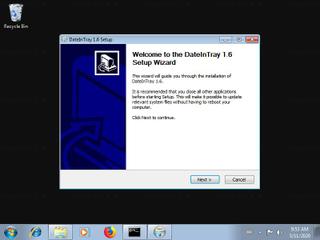 Screenshot from the sandbox