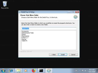 Screenshot from the sandbox